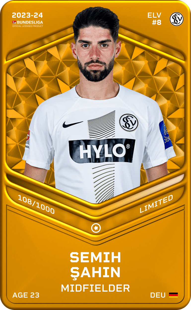Semih Şahin 2023-24 • Limited 108/1000