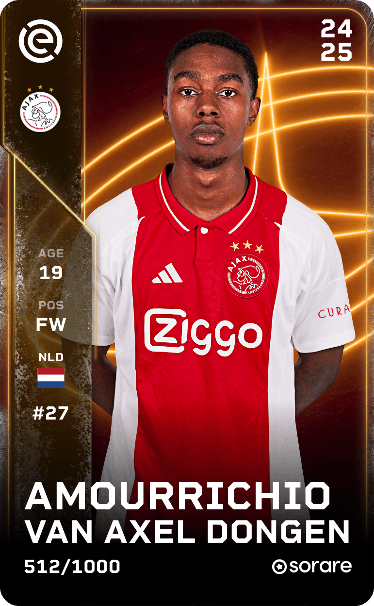 Amourrichio van Axel Dongen 2024-25 • Limited 512/1000