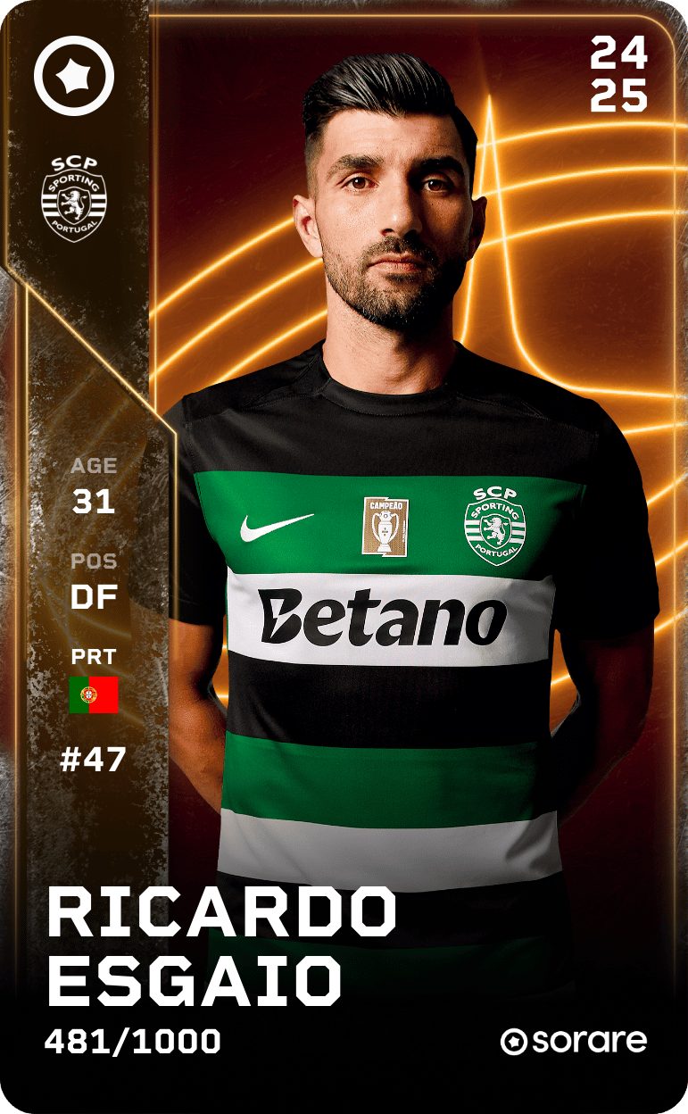 Ricardo Esgaio 2024-25 • Limited 481/1000