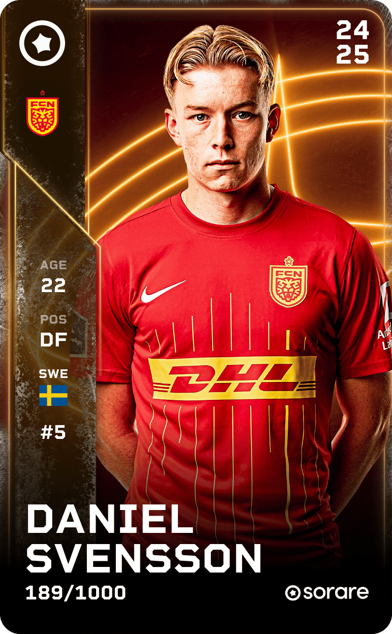 Daniel Svensson 2024-25 • Limited 189/1000