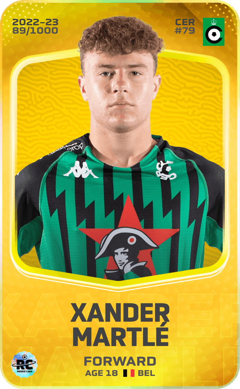 Xander Martlé 2022-23 • Limited 89/1000