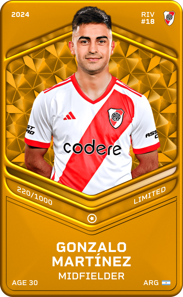 Gonzalo Martínez 2024-25 • Limited 220/1000