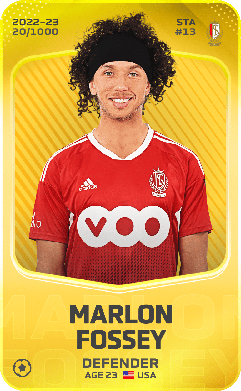 Marlon Fossey 2022-23 • Limited 20/1000