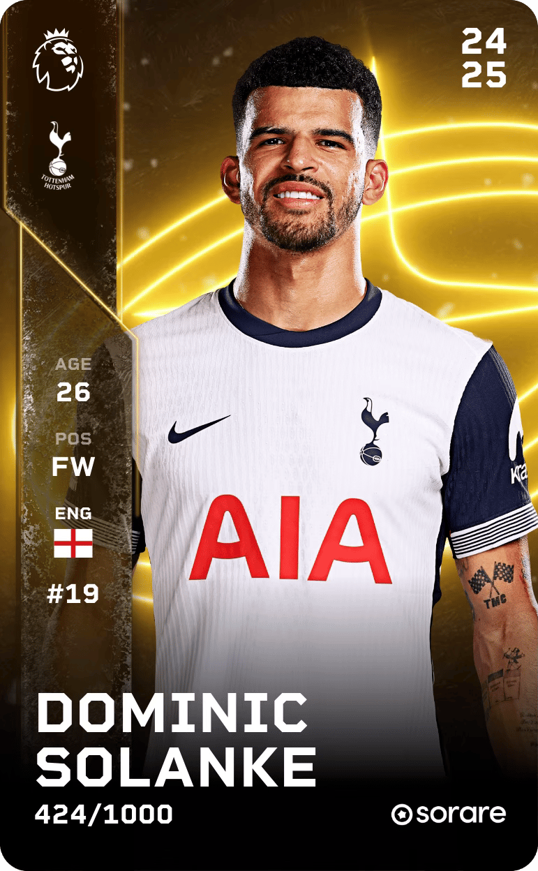 Dominic Solanke 2024-25 • Limited 424/1000