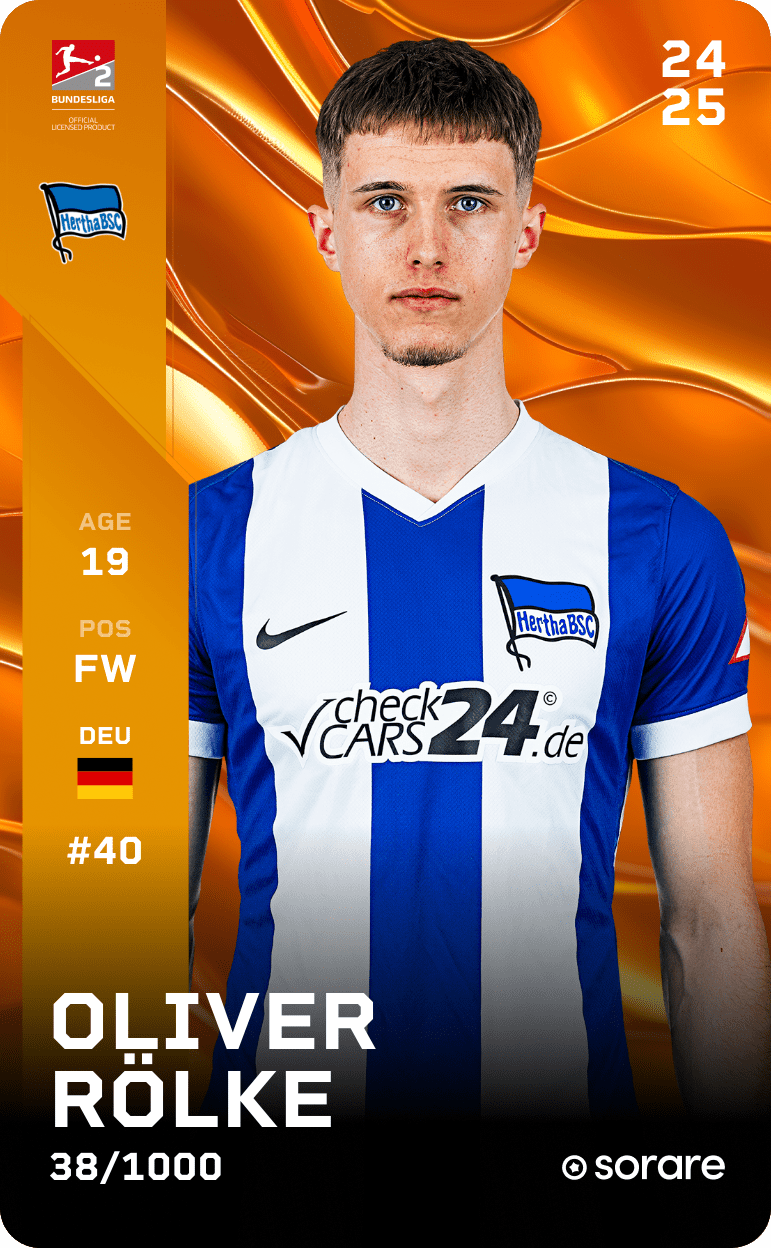 Oliver Rölke 2024-25 • Limited 38/1000