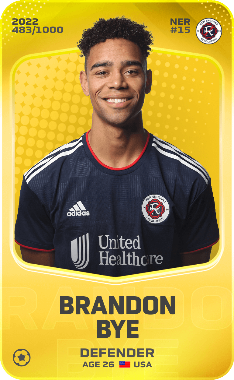 Brandon Bye 2022-23 • Limited 483/1000