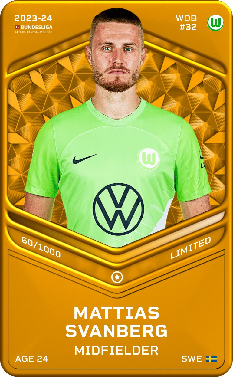 Mattias Svanberg 2023-24 • Limited 60/1000