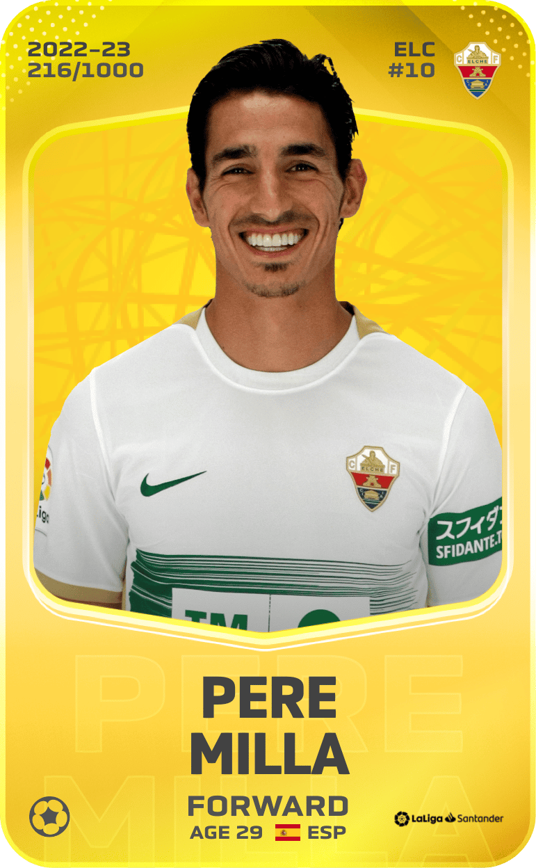 Pere Milla 2022-23 • Limited 216/1000