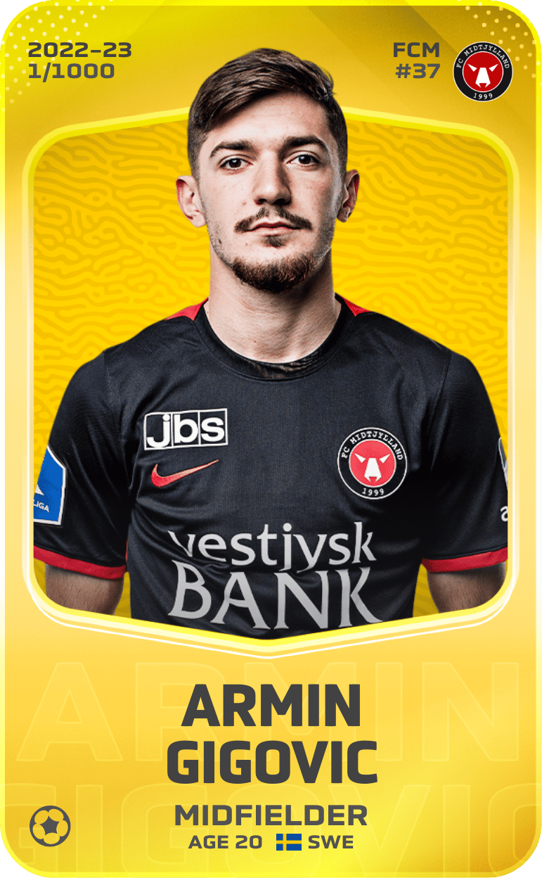 Armin Gigovic 2022-23 • Limited 1/1000