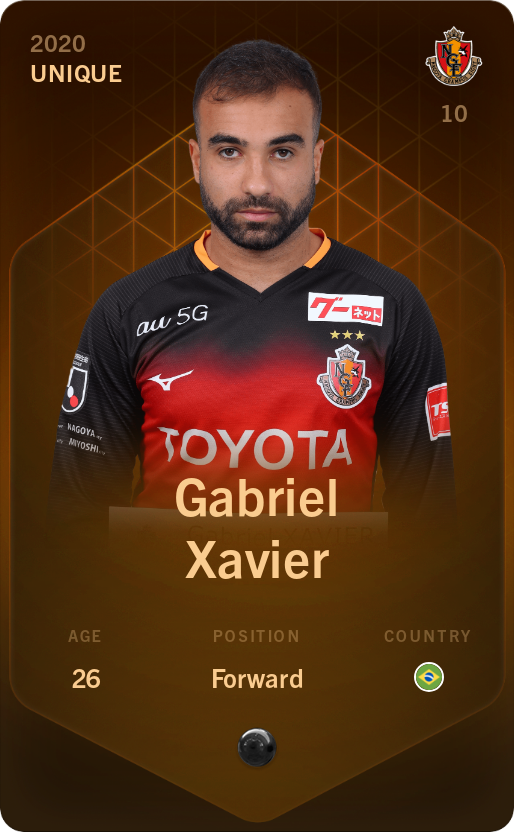 Sorare - Sorare Official - Gabriel Xavier 2020-21 • Unique - NFT # 95885007026922070577889789973135514007521847026465324367208388707719751877533