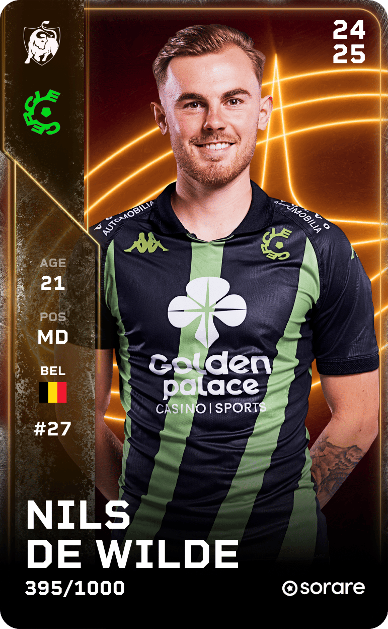 Nils De Wilde 2024-25 • Limited 395/1000
