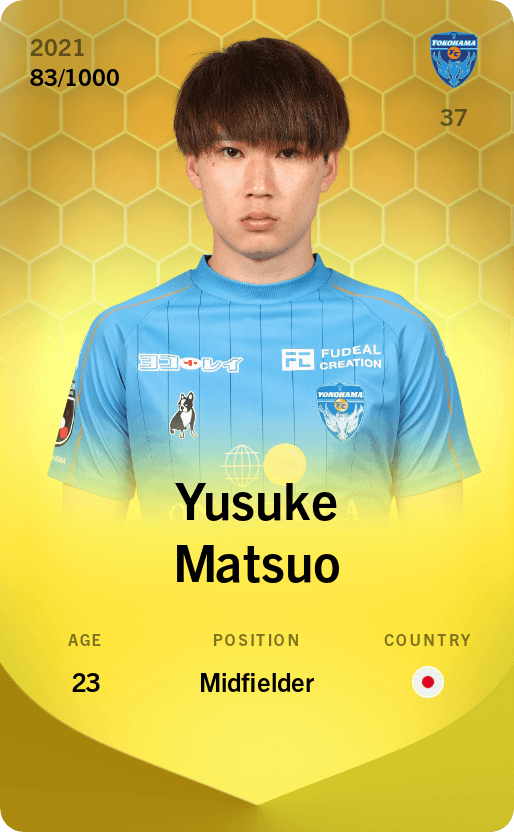 Yusuke Matsuo 2021-22 • Limited 83/1000
