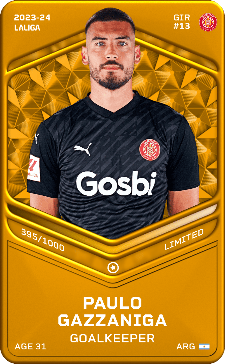 Paulo Gazzaniga 2023-24 • Limited 395/1000
