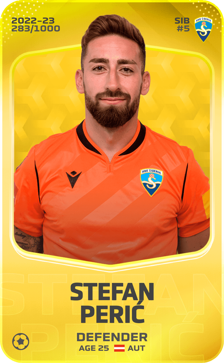 Stefan Perić 2022-23 • Limited 283/1000