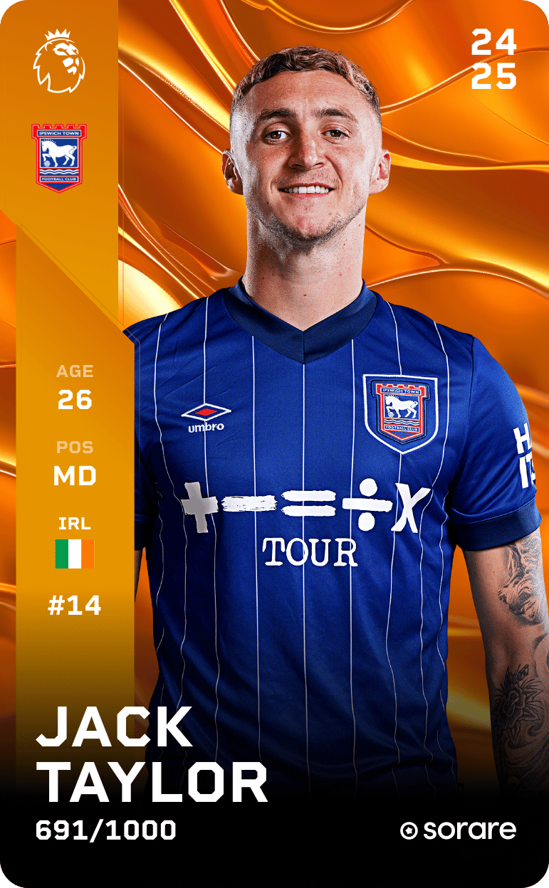 Jack Taylor 2024-25 • Limited 691/1000