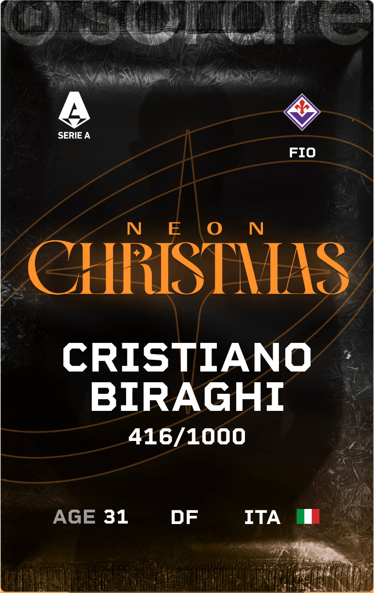 Cristiano Biraghi 2024-25 • Limited 416/1000