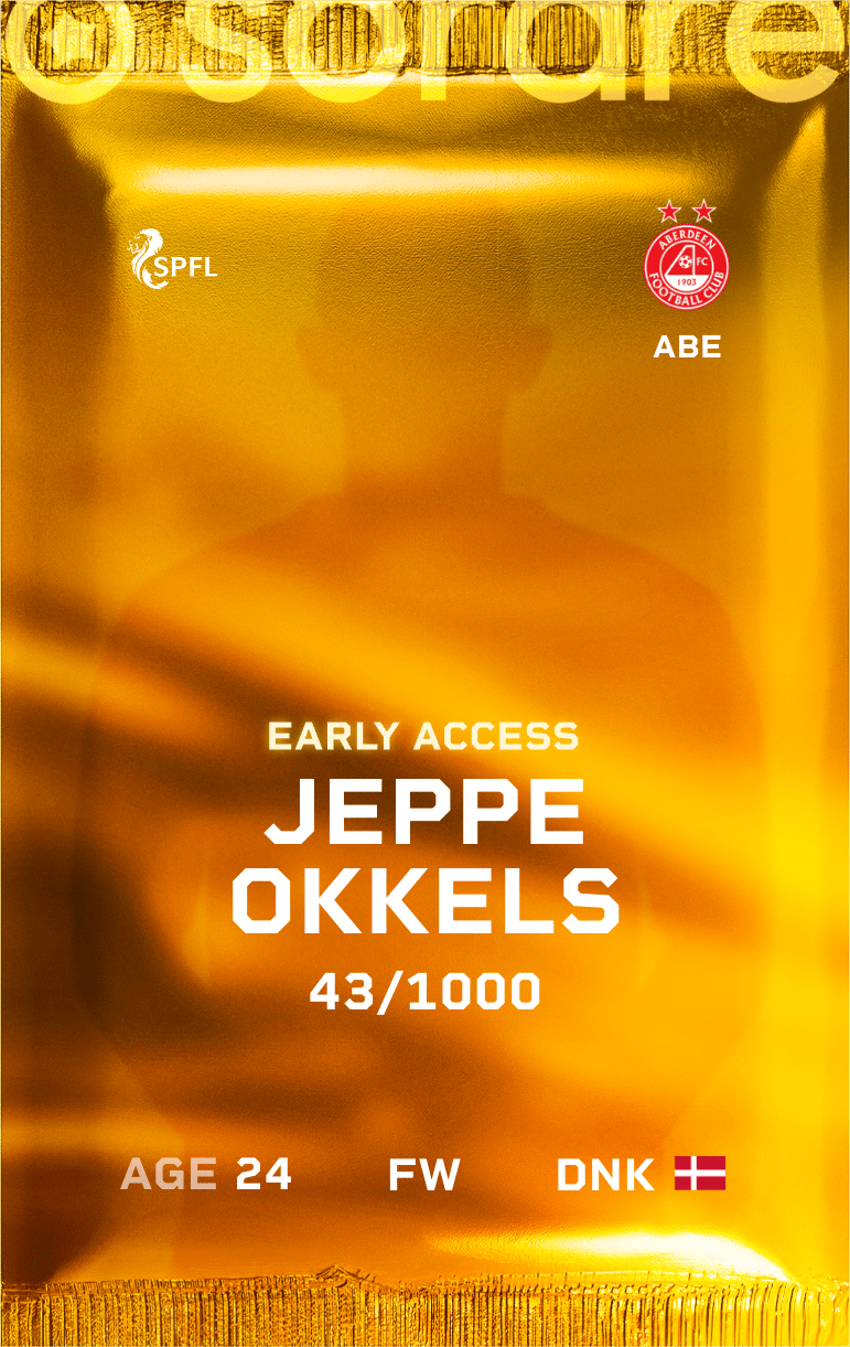 Jeppe Okkels 2024-25 • Limited 43/1000