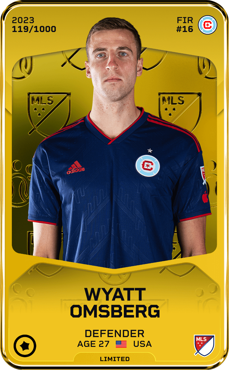 Wyatt Omsberg 2023-24 • Limited 119/1000