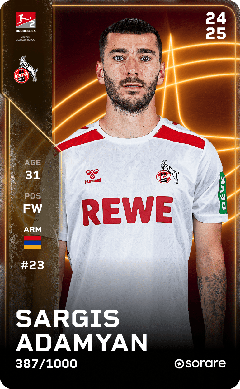 Sargis Adamyan 2024-25 • Limited 387/1000