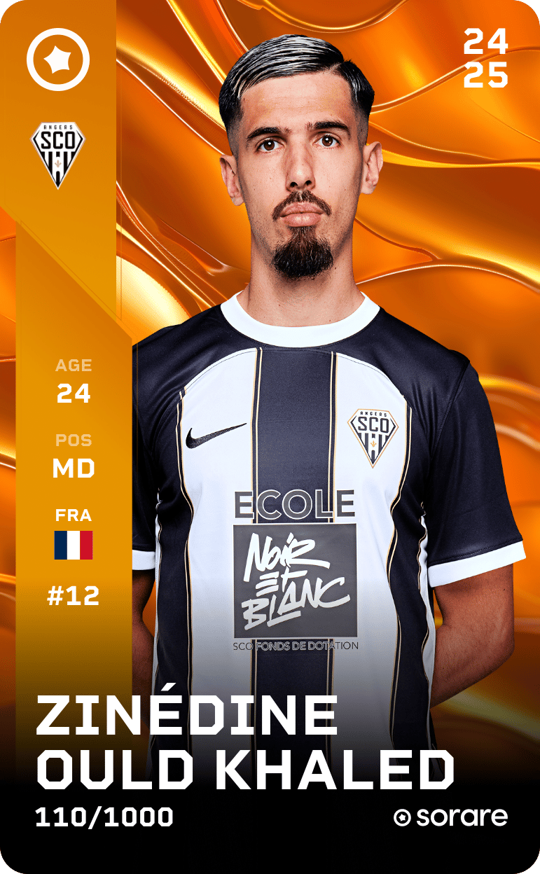 Zinédine Ould Khaled 2024-25 • Limited 110/1000