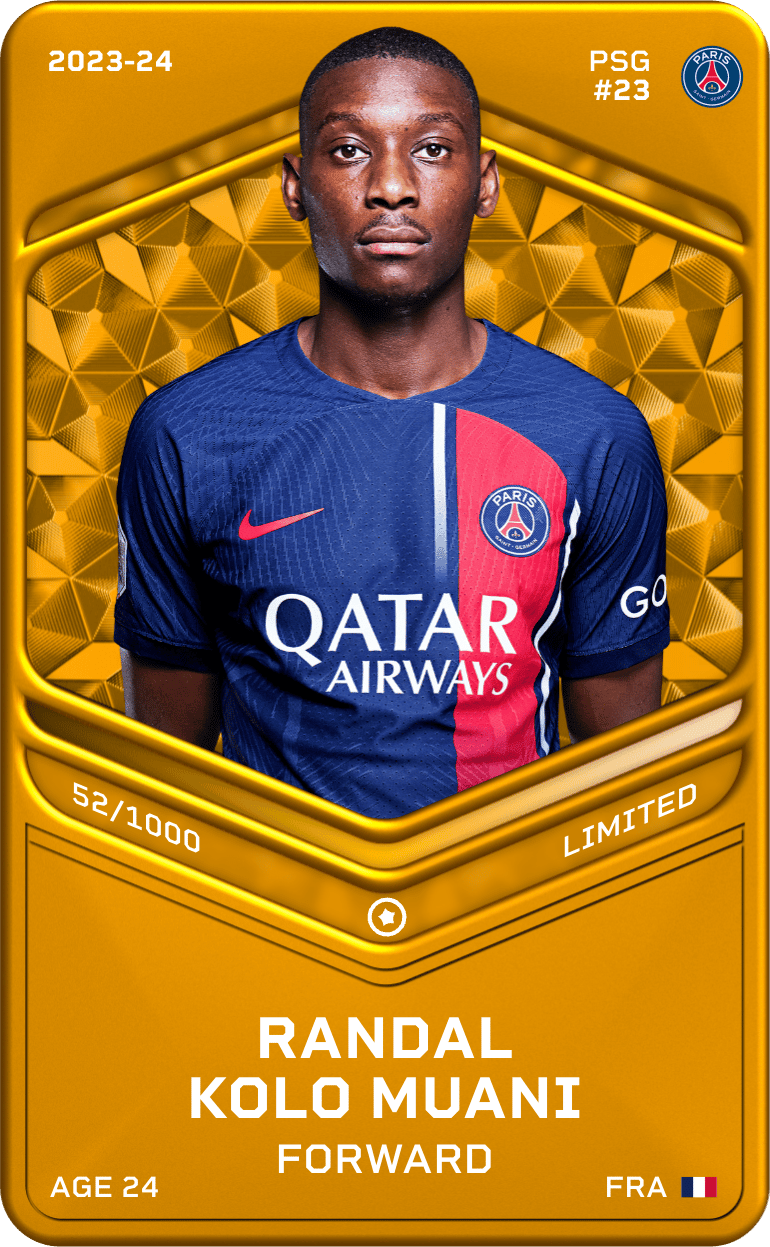 Randal Kolo Muani 2023-24 • Limited 52/1000