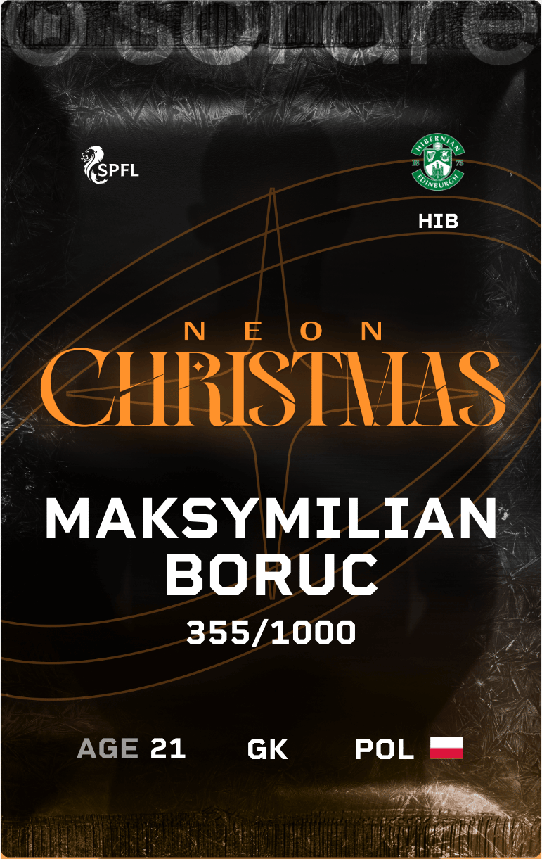 Maksymilian Boruc 2024-25 • Limited 355/1000