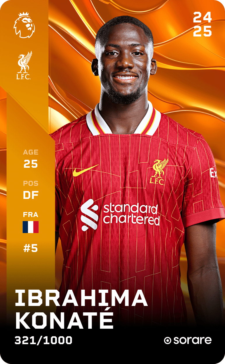 Ibrahima Konaté 2024-25 • Limited 321/1000