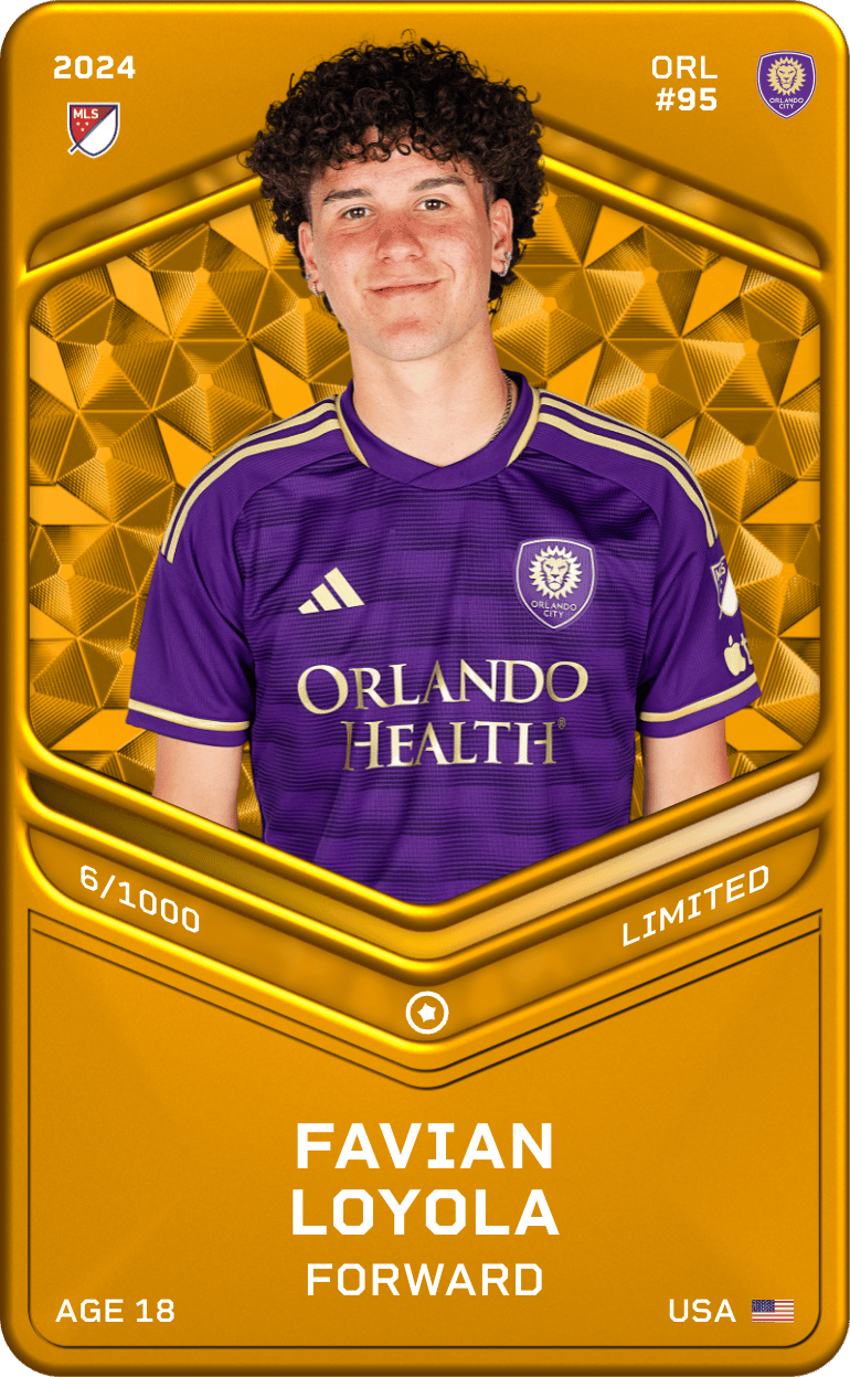 Favian Loyola 2024-25 • Limited 6/1000