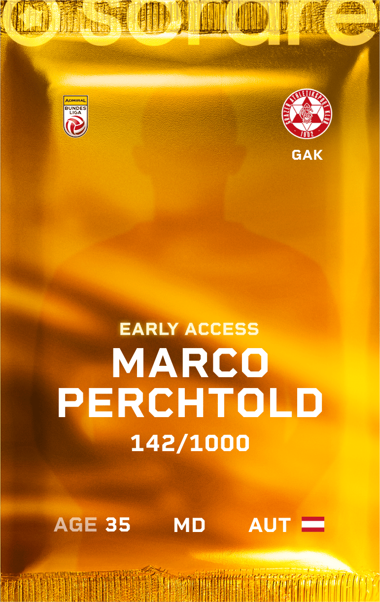 Marco Perchtold 2024-25 • Limited 142/1000