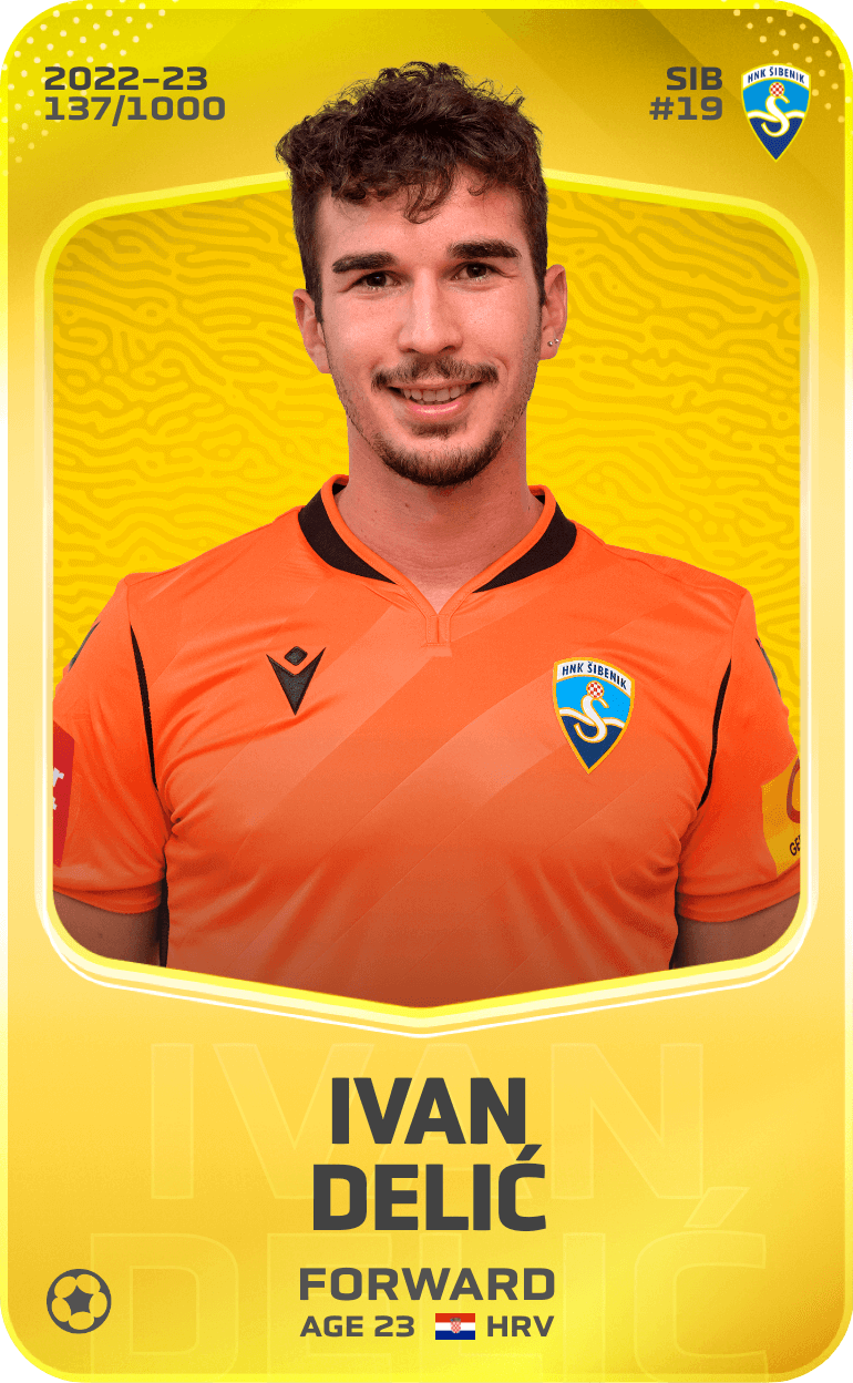 Ivan Delić 2022-23 • Limited 137/1000