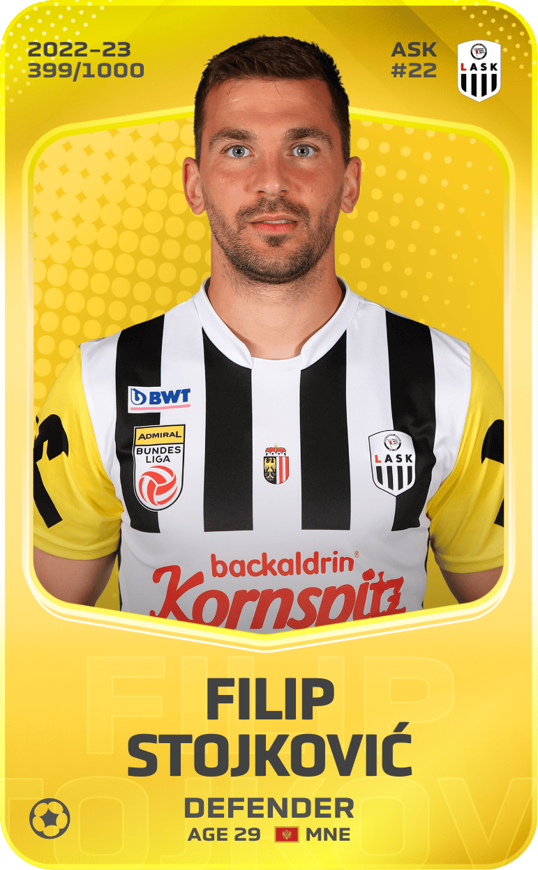 Filip Stojković 2022-23 • Limited 399/1000