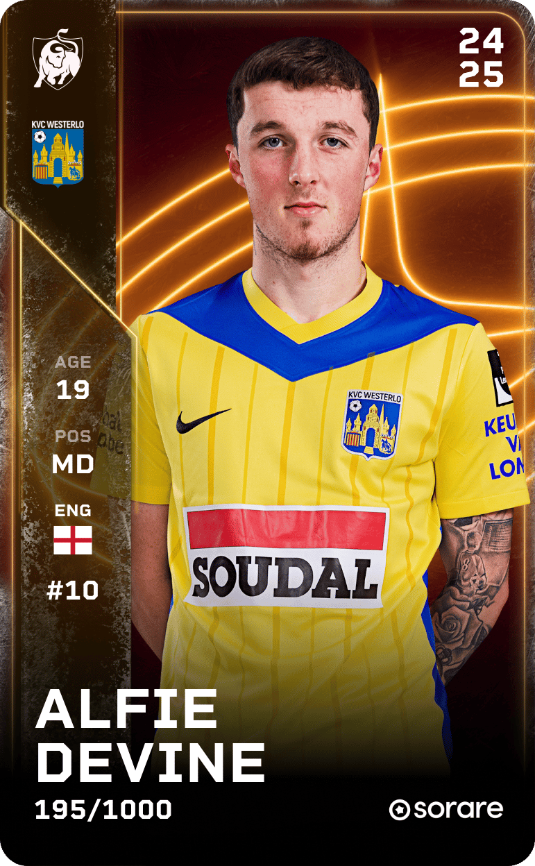 Alfie Devine 2024-25 • Limited 195/1000