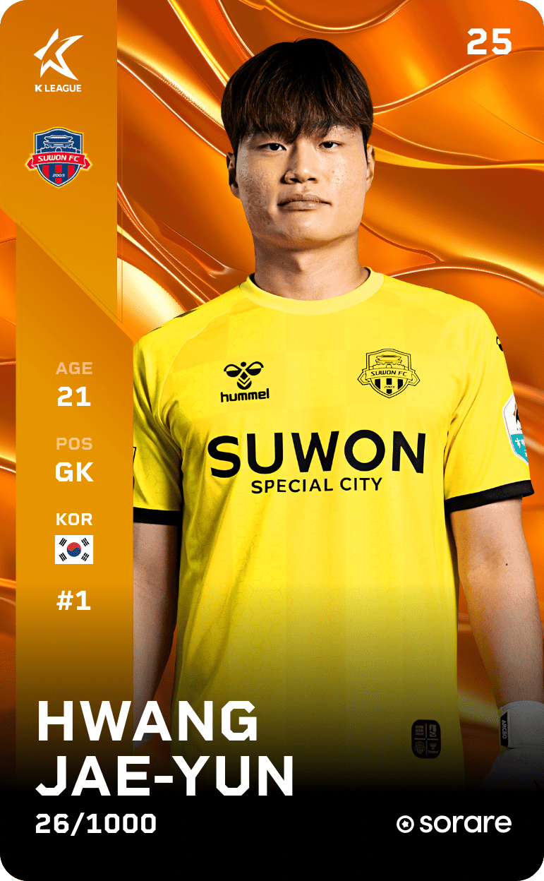 Hwang Jae-Yun 2025-26 • Limited 26/1000