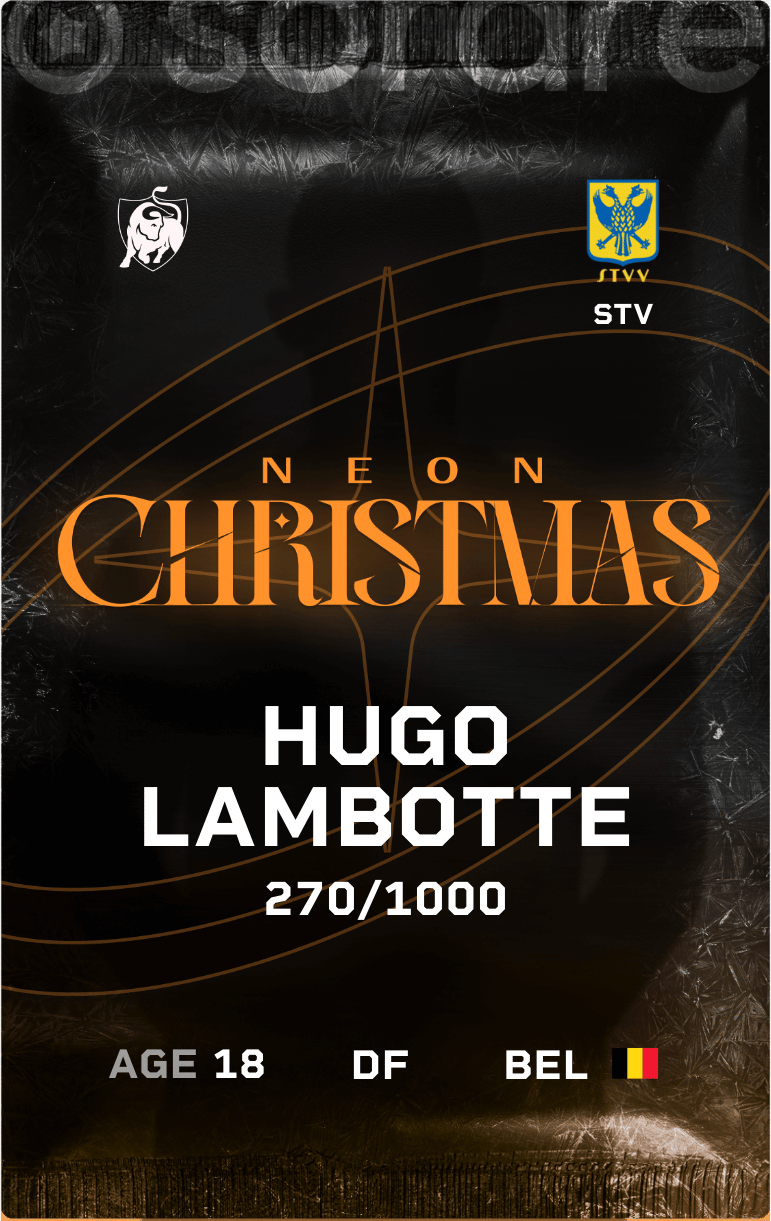 Hugo Lambotte 2024-25 • Limited 270/1000