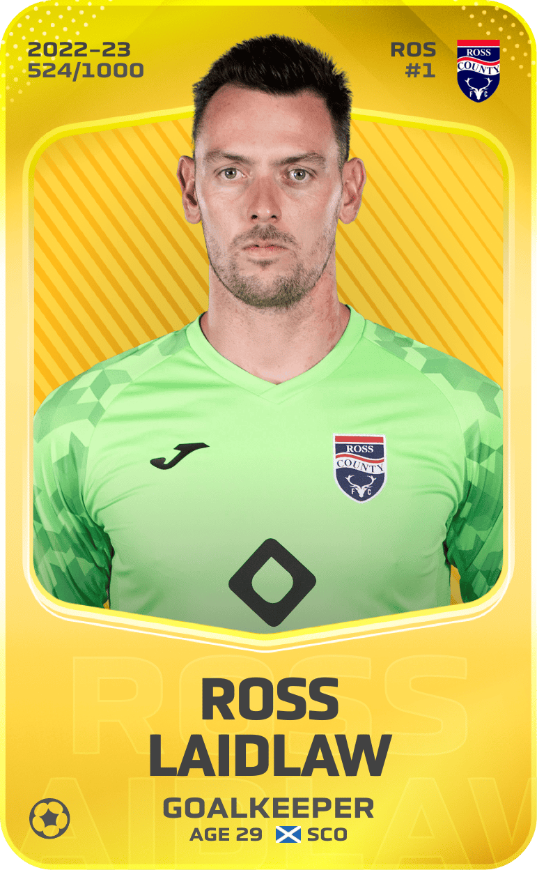 Ross Laidlaw 2022-23 • Limited 524/1000