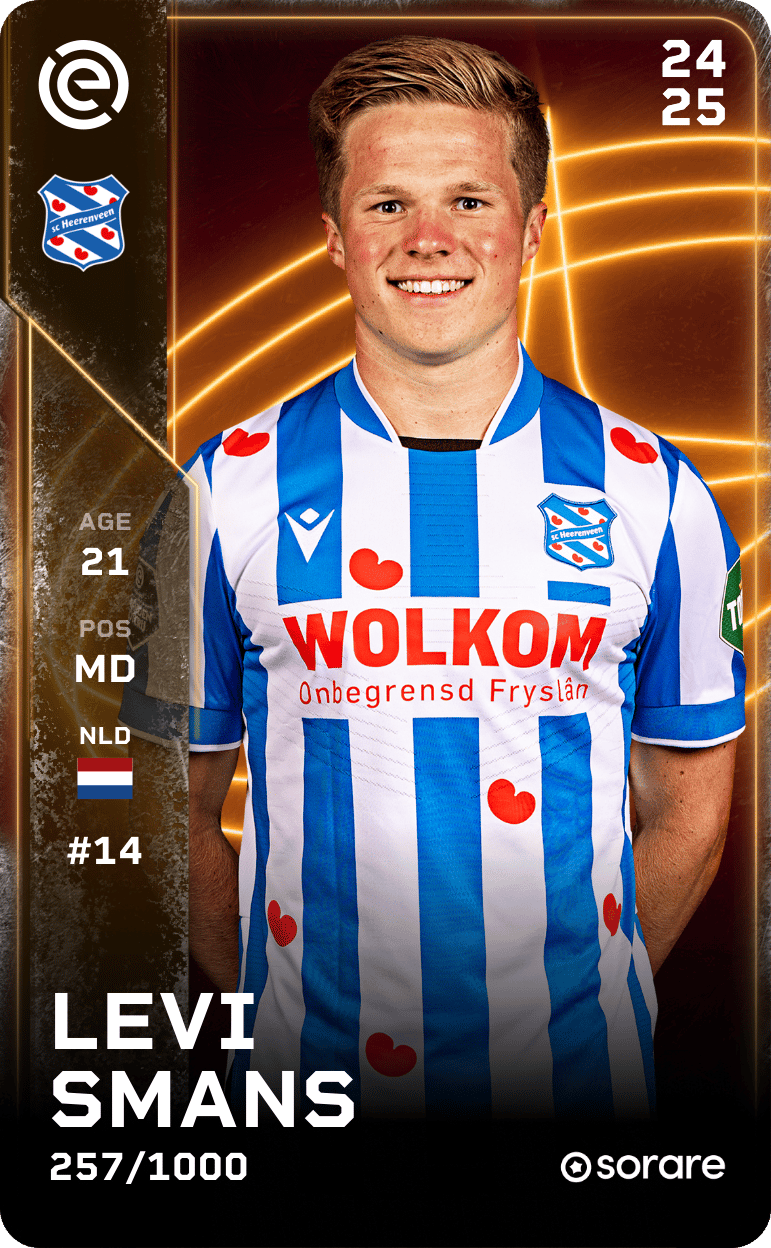 Levi Smans 2024-25 • Limited 257/1000