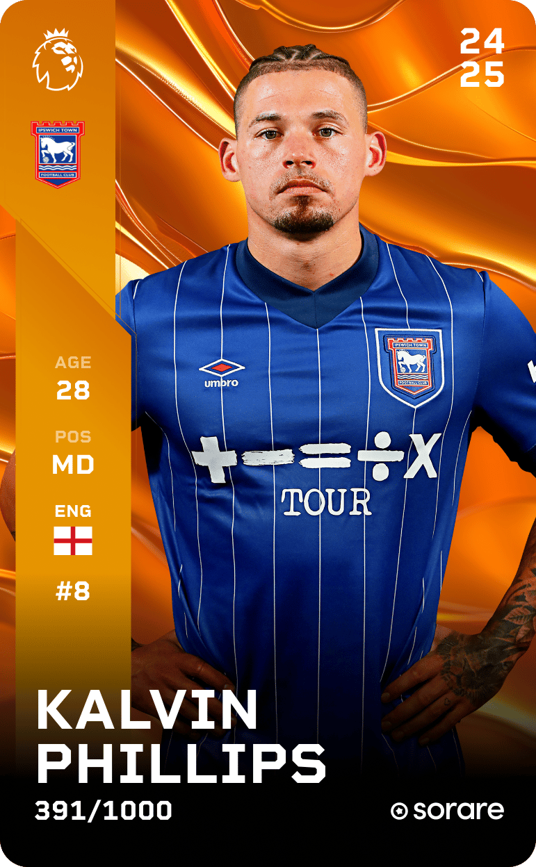 Kalvin Phillips 2024-25 • Limited 391/1000