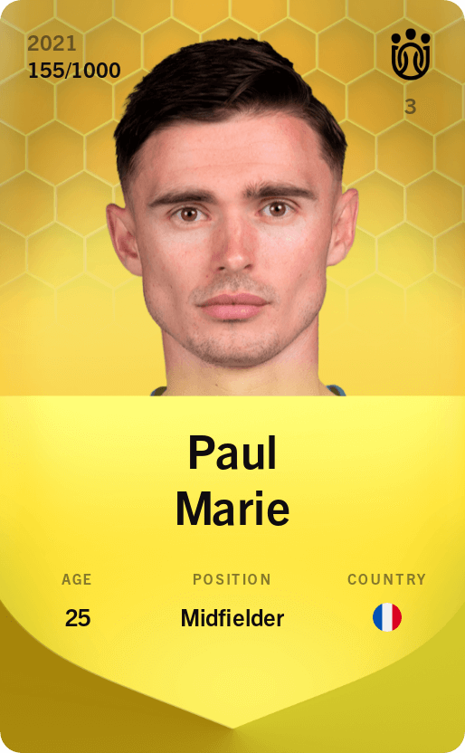 Paul Marie 2021-22 • Limited 155/1000