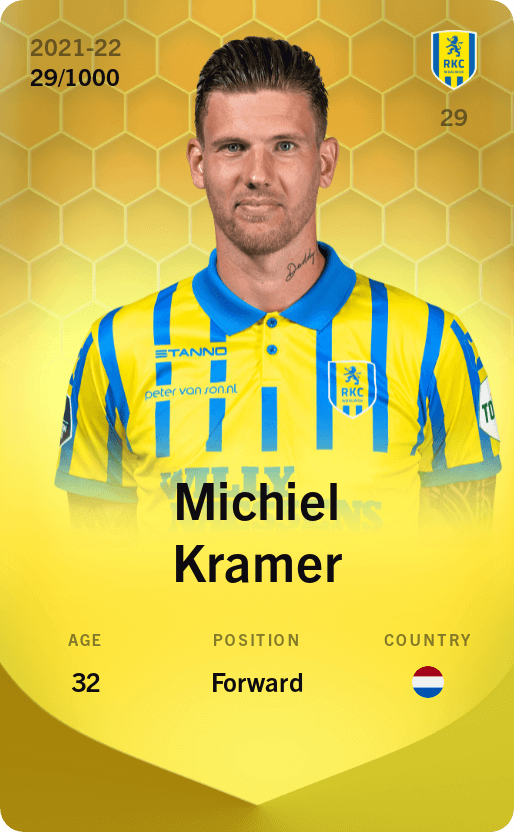 Michiel Kramer 2021-22 • Limited 29/1000