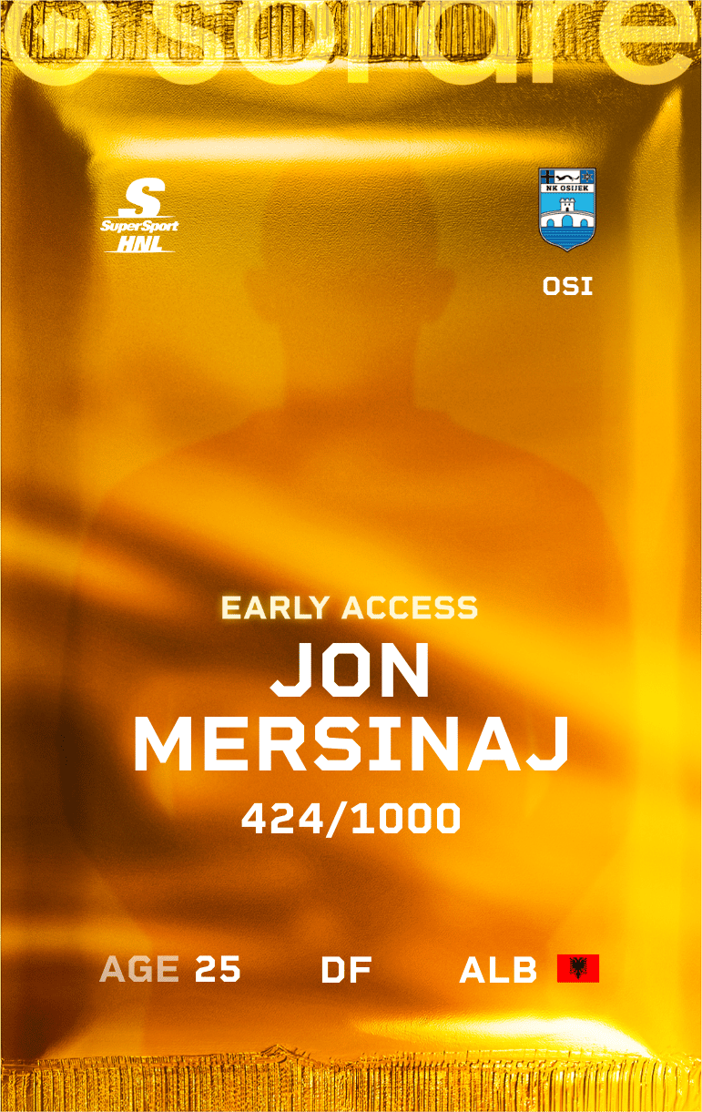 Jon Mersinaj 2024-25 • Limited 424/1000