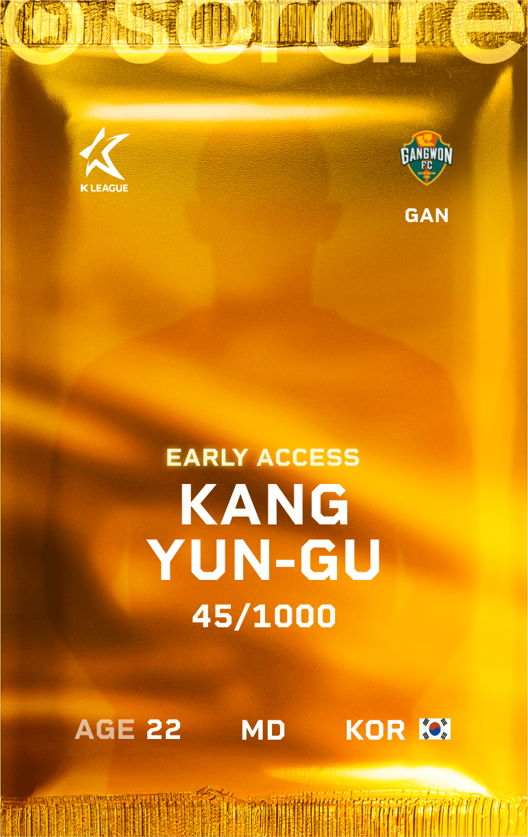 Kang Yun-Gu 2025-26 • Limited 45/1000