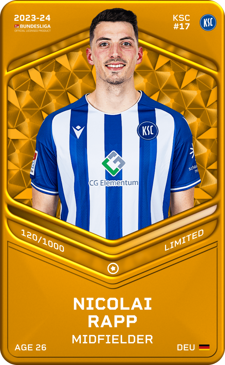 Nicolai Rapp 2023-24 • Limited 120/1000