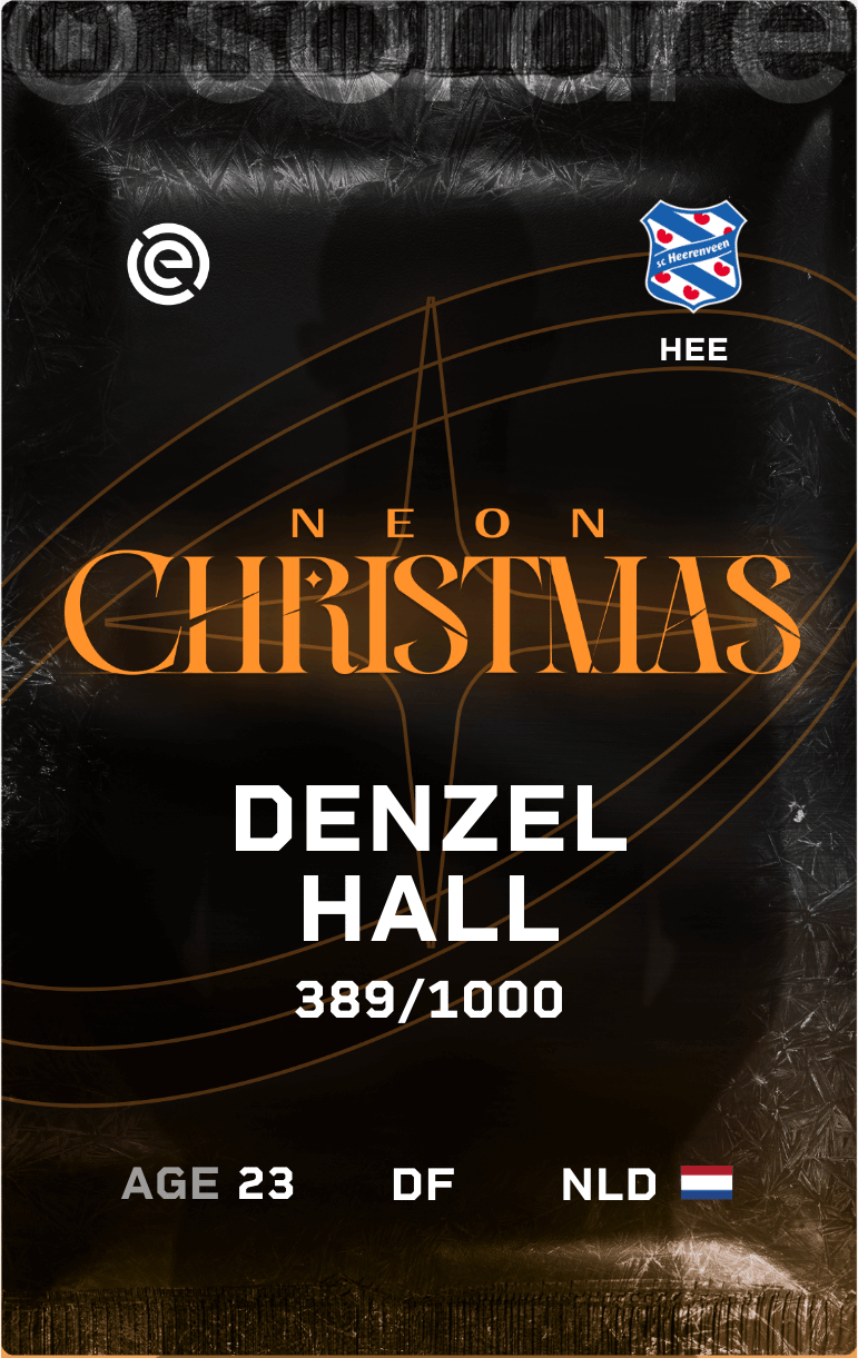 Denzel Hall 2024-25 • Limited 389/1000