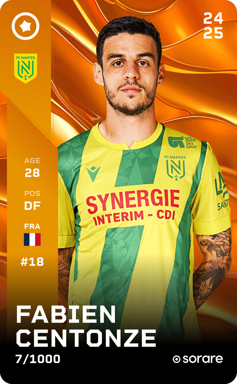 Fabien Centonze 2024-25 • Limited 7/1000