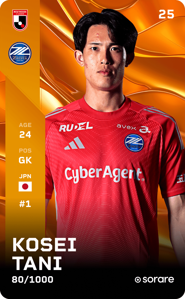 Kosei Tani 2025-26 • Limited 80/1000