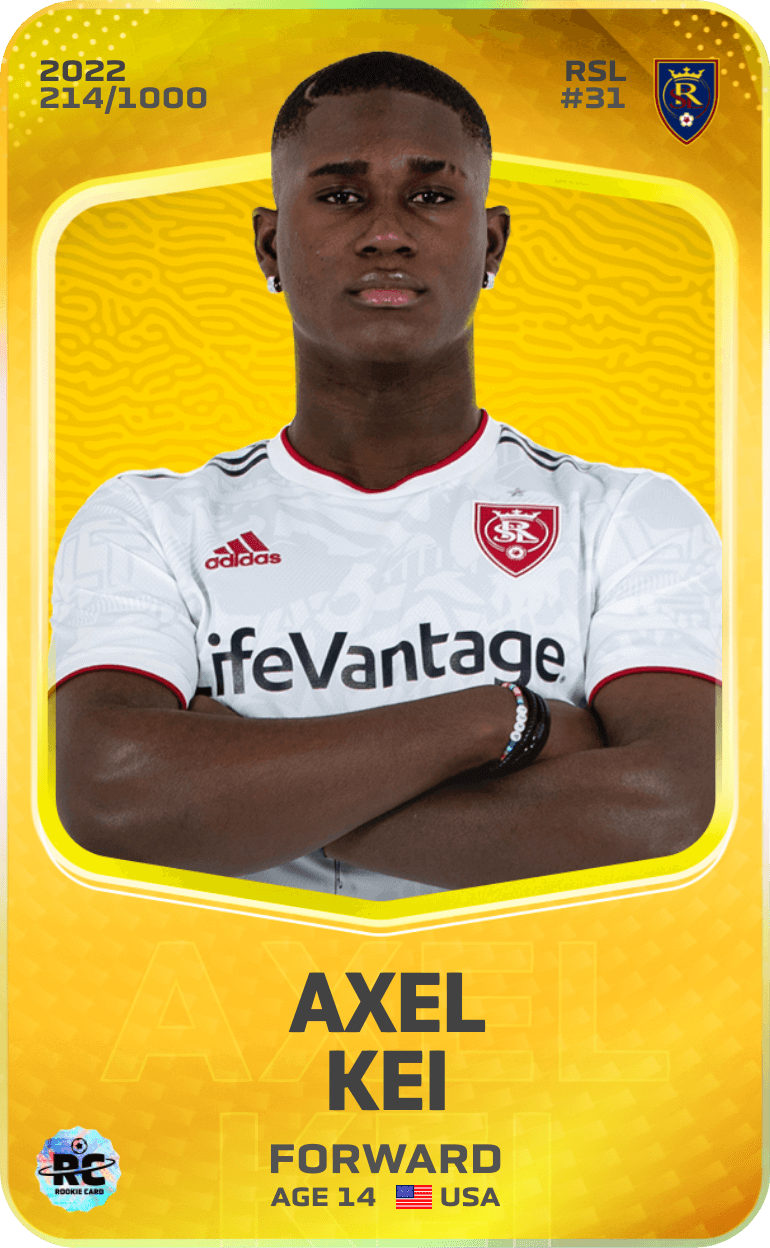 Axel Kei 2022-23 • Limited 214/1000