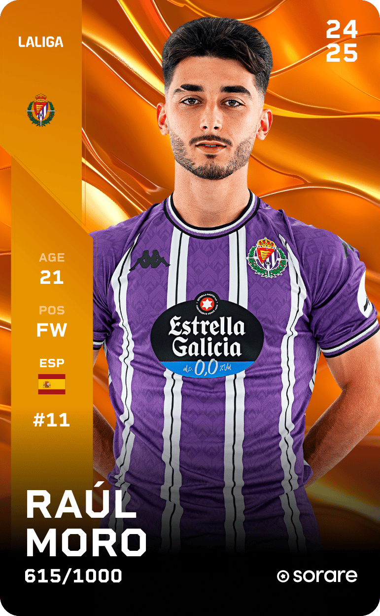 Raúl Moro 2024-25 • Limited 615/1000