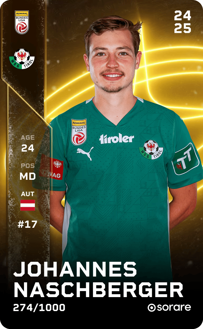 Johannes Naschberger 2024-25 • Limited 274/1000