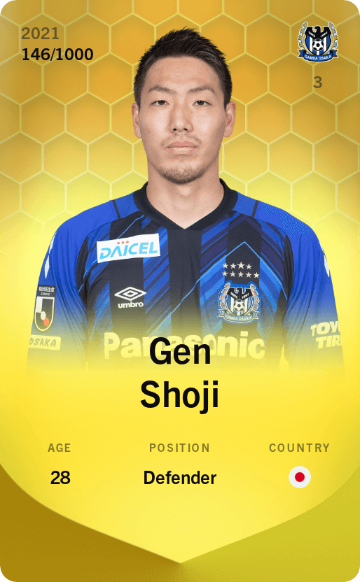 Gen Shoji 2021-22 • Limited 146/1000