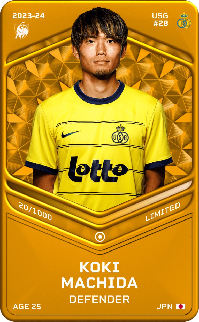 Koki Machida 2023-24 • Limited 20/1000